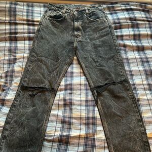 Women’s Levi's Charcoal Black Denim Jeans
